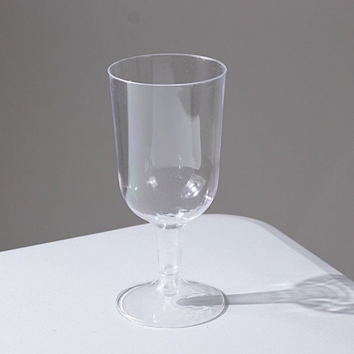 12 pcs 5 oz Plastic Champagne Flutes Disposable Glasses