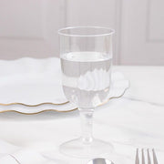 12 pcs 5 oz Plastic Champagne Flutes Disposable Glasses