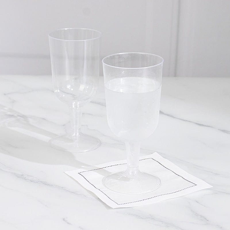 12 pcs 5 oz Plastic Champagne Flutes Disposable Glasses