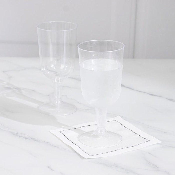 12 pcs 5 oz Plastic Champagne Flutes Disposable Glasses