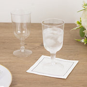 12 pcs 5 oz Plastic Champagne Flutes Disposable Glasses