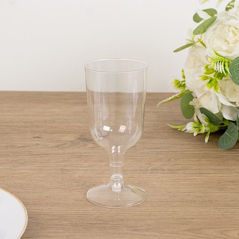 12 pcs 5 oz Plastic Champagne Flutes Disposable Glasses