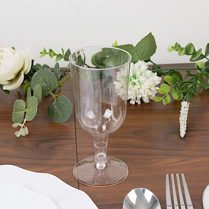 12 pcs 5 oz Plastic Champagne Flutes Disposable Glasses