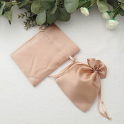 12 pcs 5x7" Satin Bags with Pull String