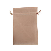 12 pcs 6x9" Satin Bags with Pull String