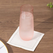 12 pcs 9 oz Stemless Plastic Champagne Flutes - Disposable Glasses