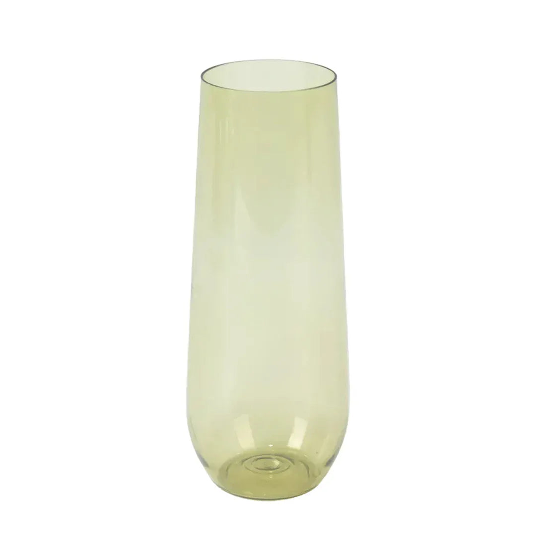 12 pcs 9 oz Stemless Plastic Champagne Flutes - Disposable Glasses DSP_CUCP003_9_T087