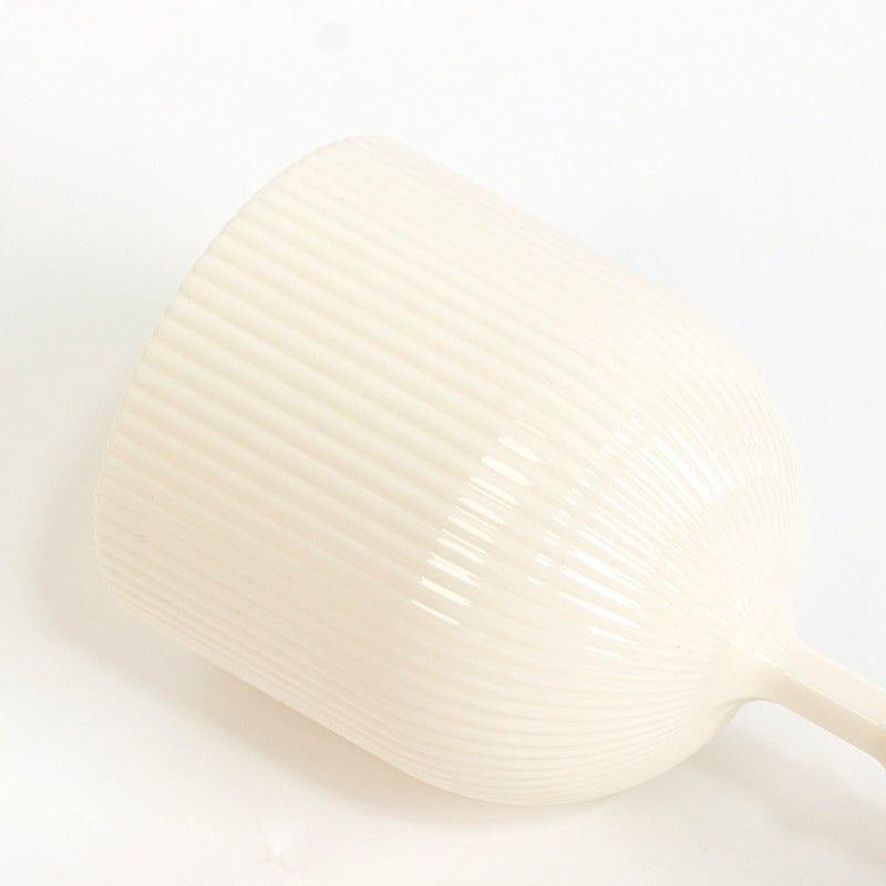 12 Plastic Wine Glasses Vintage Ribbed Pattern