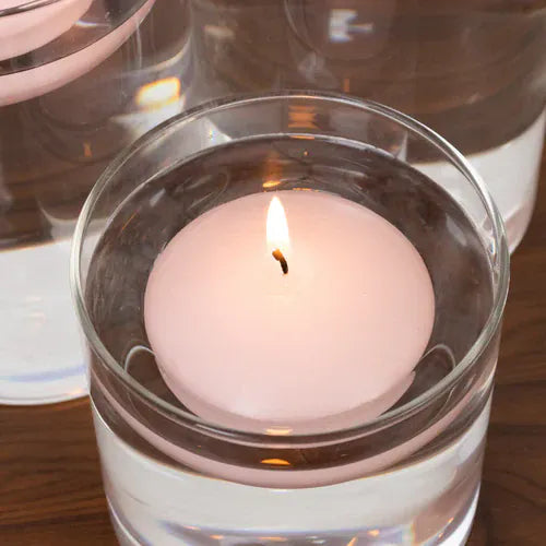 12 Round 3 in Unscented Floating Candles