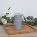 12 Round Dripless Unscented Pillar Candles