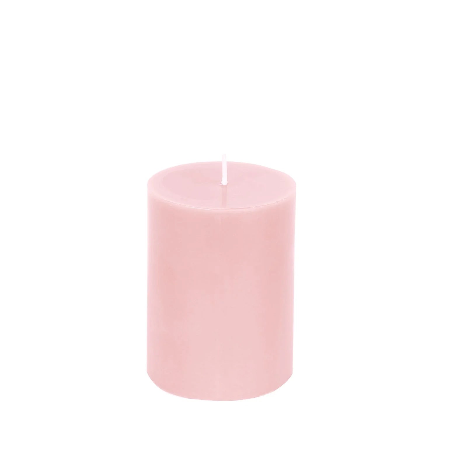 12 Round Dripless Unscented Pillar Candles CAND_PL003_3X4_046
