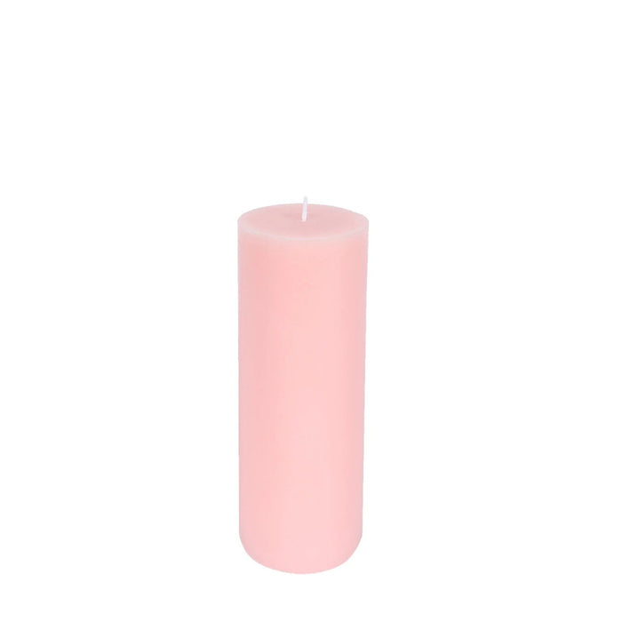 12 Round Dripless Unscented Pillar Candles CAND_PL003_3X8_046
