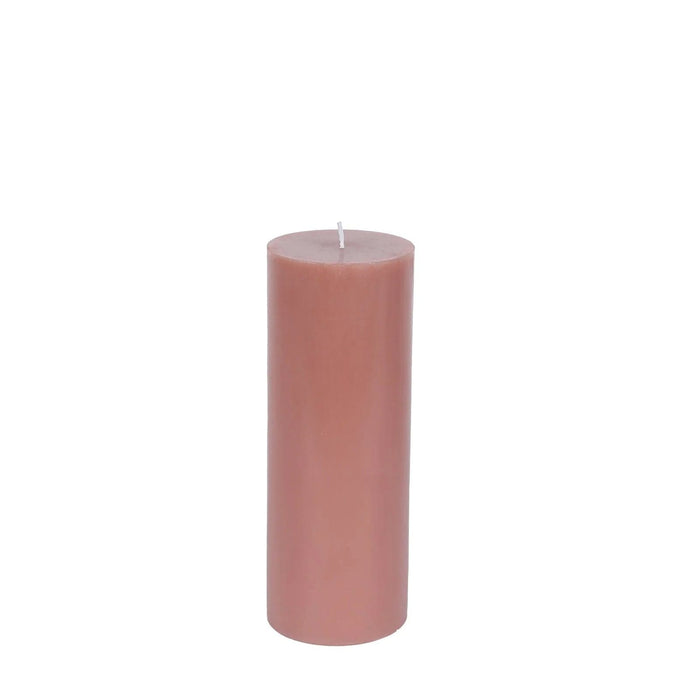 12 Round Dripless Unscented Pillar Candles CAND_PL003_3X8_081