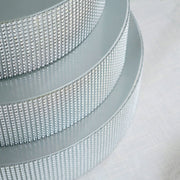 12" Round Metal Pedestal Cake Stand with Rhinestones