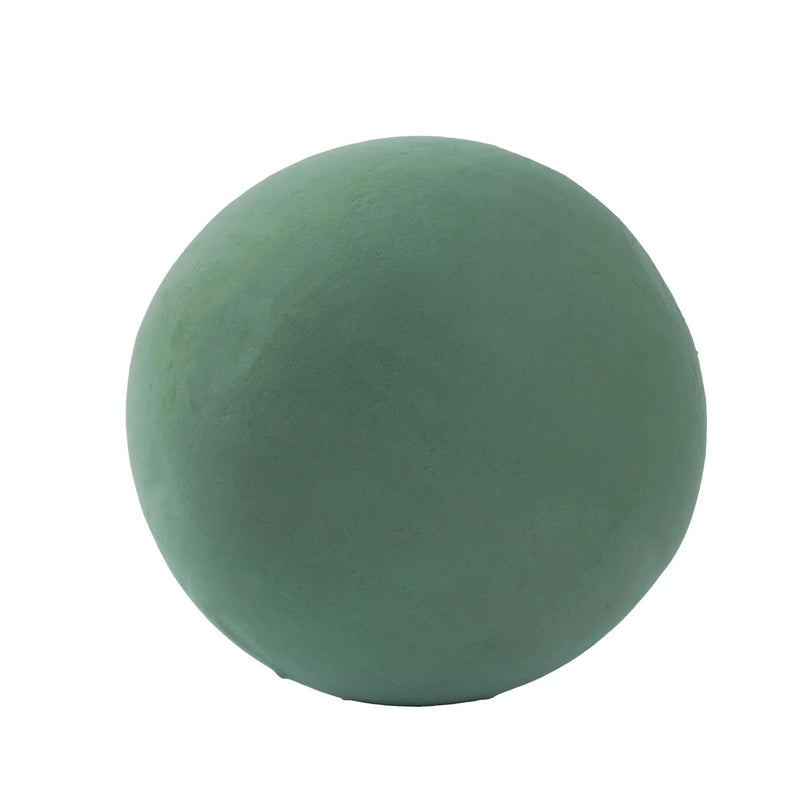 12" Round Wet Foam Ball DIY Floral Decorations - Green FOAM_ARTI_BALL01_12