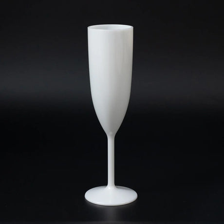 12 Shatterproof 6 oz Plastic Champagne Flutes