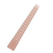 12 Spiral 11" Long Unscented Premium Wax Taper Candles CAND_TP08_DRS