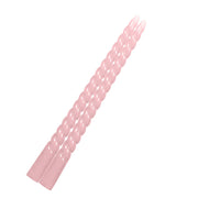 12 Spiral 11" Long Unscented Premium Wax Taper Candles CAND_TP08_PINK
