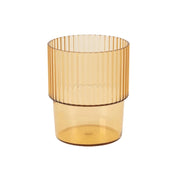 12 Stackable Ribbed Reusable Plastic Cups DSP_CUCT008_7_AMB