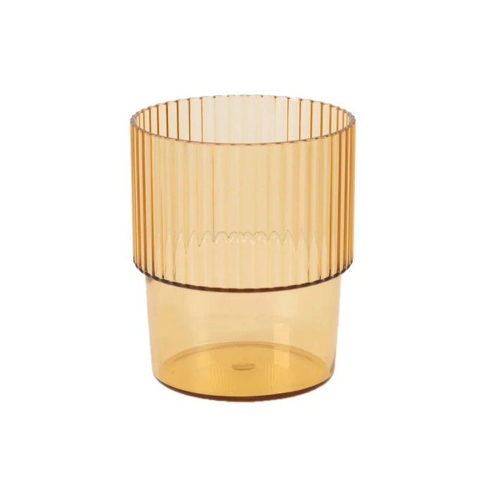 12 Stackable Ribbed Reusable Plastic Cups DSP_CUCT008_7_AMB