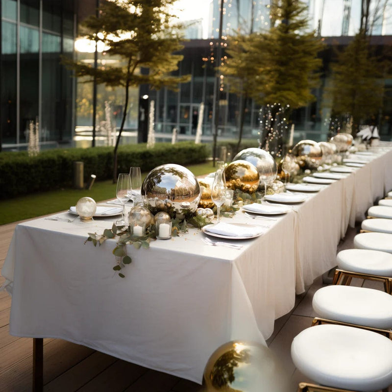 12" Stainless Steel Gazing Globe Reflective Mirror Ball