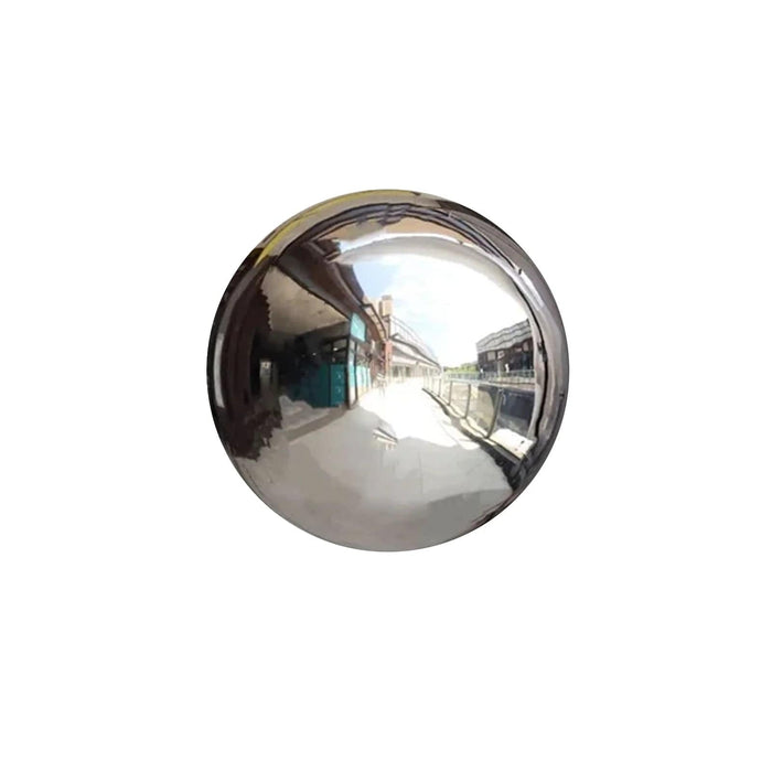 12" Stainless Steel Gazing Globe Reflective Mirror Ball MET_BALL_MIR_12