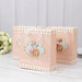 12 Vintage Rose Floral Paper Gift Bags with Ribbon Handles
