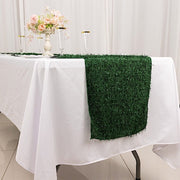 12" x 108" Fringe Shag Polyester Table Runner