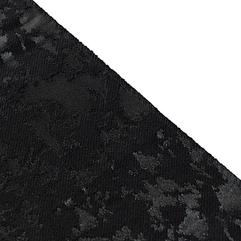 12" x 108" Jacquard Table Runner Abstract Watercolor Pattern