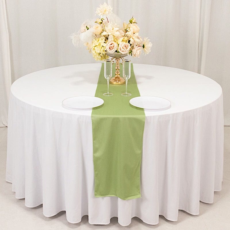 12" x 108" Premium Scuba Polyester Table Runner