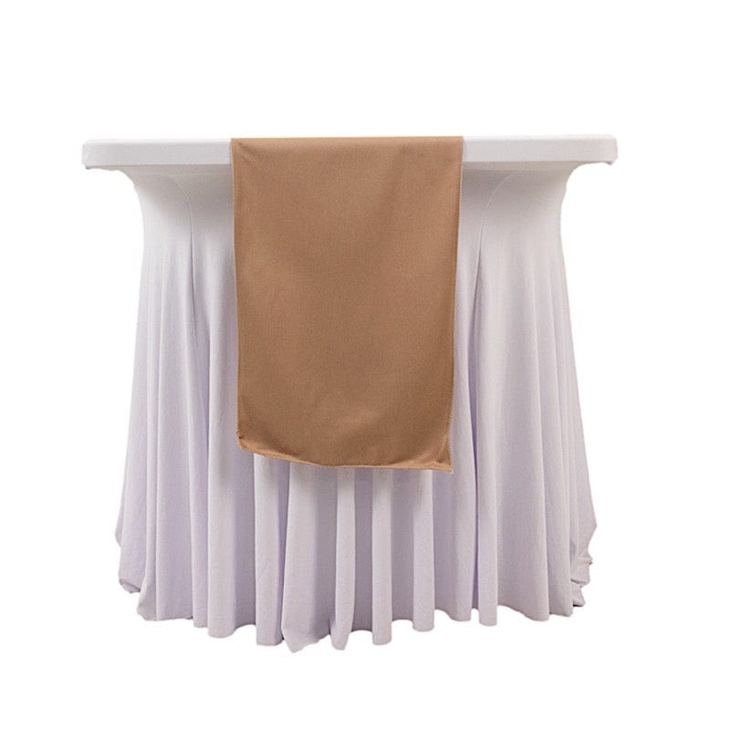 12" x 108" Premium Scuba Polyester Table Runner
