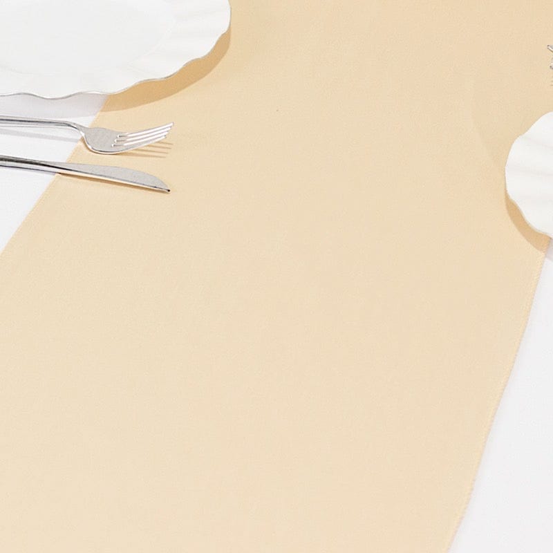 12" x 108" Premium Scuba Polyester Table Runner