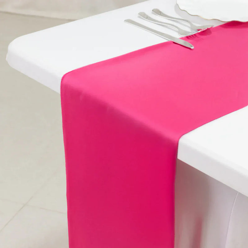 12" x 108" Premium Scuba Polyester Table Runner