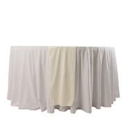 12" x 108" Premium Scuba Polyester Table Runner RUN_SCUBA_IVR
