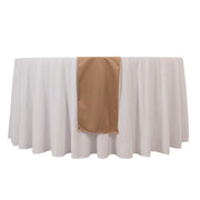12" x 108" Premium Scuba Polyester Table Runner RUN_SCUBA_NUDE