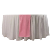 12" x 108" Premium Scuba Polyester Table Runner RUN_SCUBA_PINK