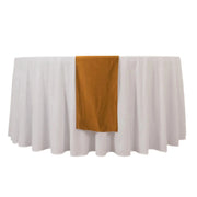 12" x 108" Premium Scuba Polyester Table Runner RUN_SCUBA_SH_GOLD