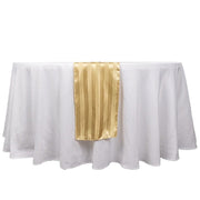 12" x 108" Satin Stripe Table Runner