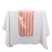 12" x 108" Satin Stripe Table Runner