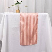 12" x 108" Satin Stripe Table Runner
