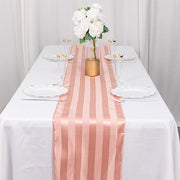 12" x 108" Satin Stripe Table Runner