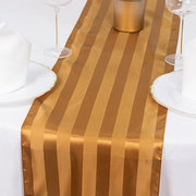 12" x 108" Satin Stripe Table Runner
