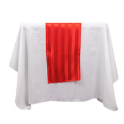 12" x 108" Satin Stripe Table Runner