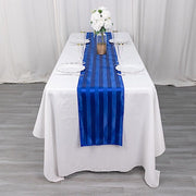 12" x 108" Satin Stripe Table Runner