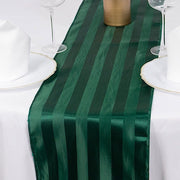 12" x 108" Satin Stripe Table Runner