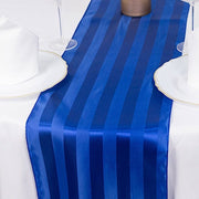 12" x 108" Satin Stripe Table Runner