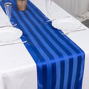 12" x 108" Satin Stripe Table Runner