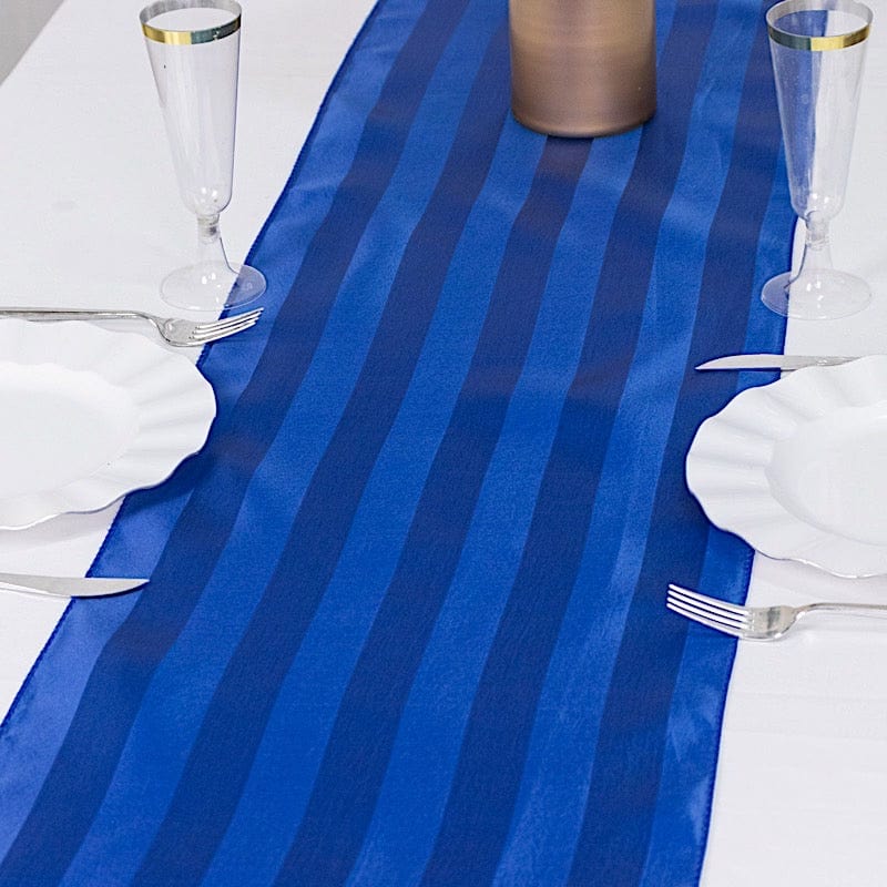 12" x 108" Satin Stripe Table Runner