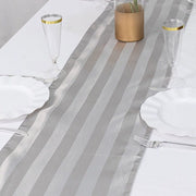 12" x 108" Satin Stripe Table Runner