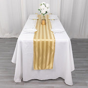 12" x 108" Satin Stripe Table Runner
